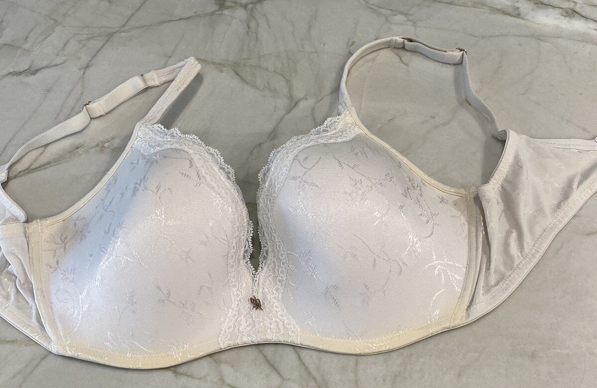 Vintage Vanity Fair Bra Size 36C Style 75-240 Charm Accent underwire
