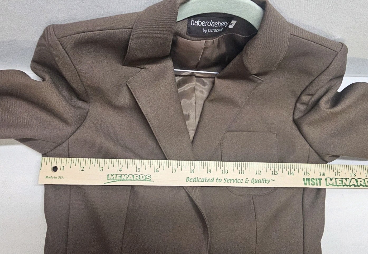 Vintage Haberdashery by Personal Wool Jacket Womens Sz 6 Academia 90s Minimalist
