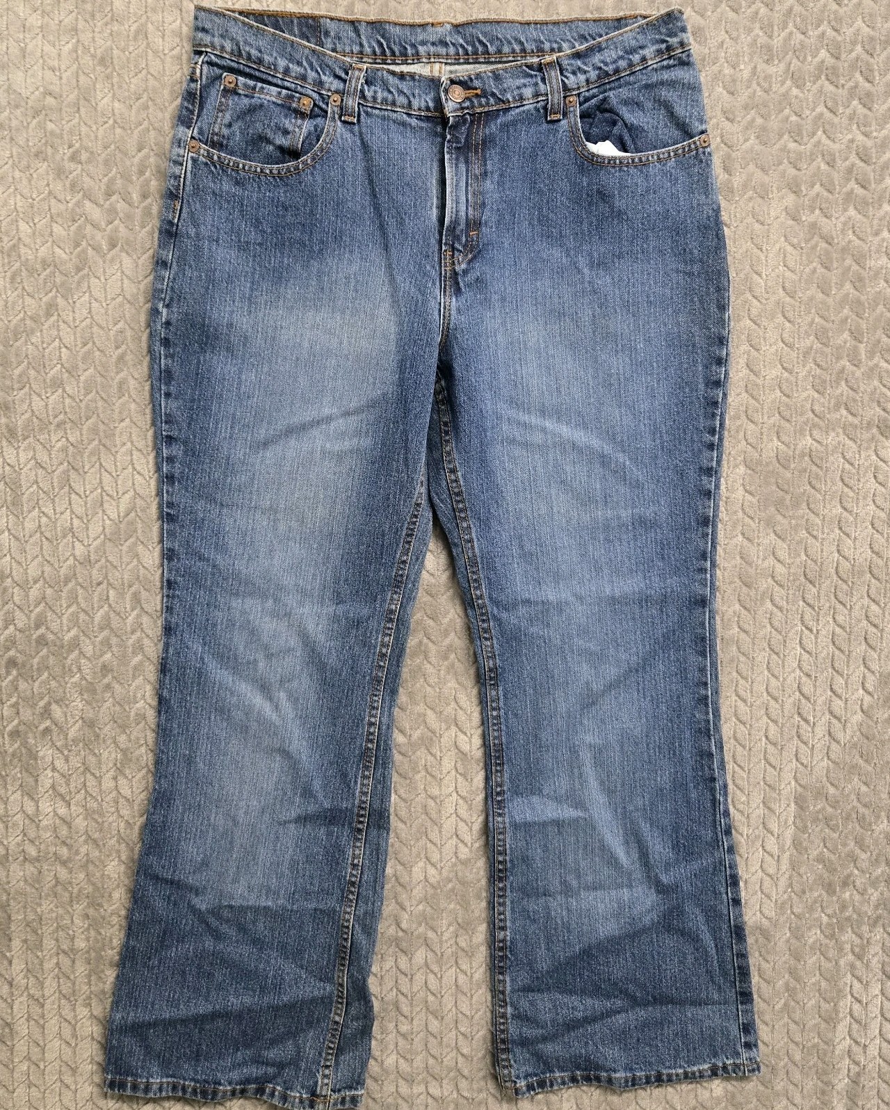 Vintage Jordache Womens Mom Jeans Size 17/18 34×30 Blue Bootcut Mid Rise