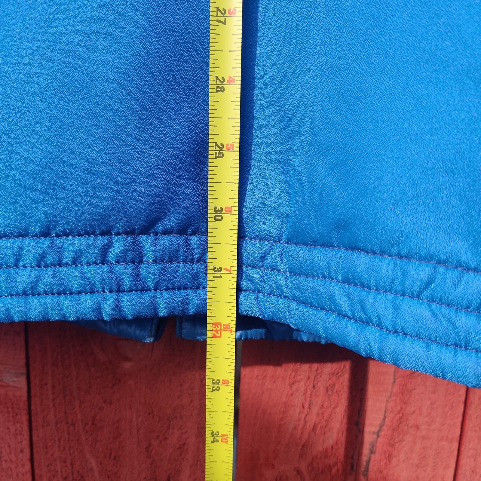 Vintage Roffe Women’s Ski Sally Jacket Coat Bright Blue Sz Medium
