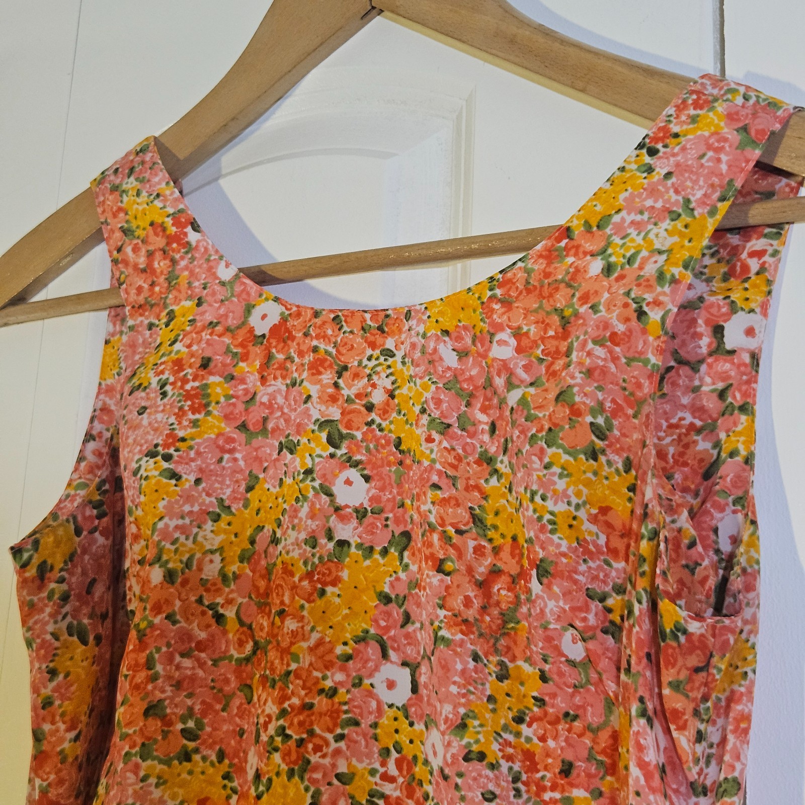 Vintage Guess by Georges Marciano 2 Floral Wrap Mini Dress 80s 90s Cottagecore