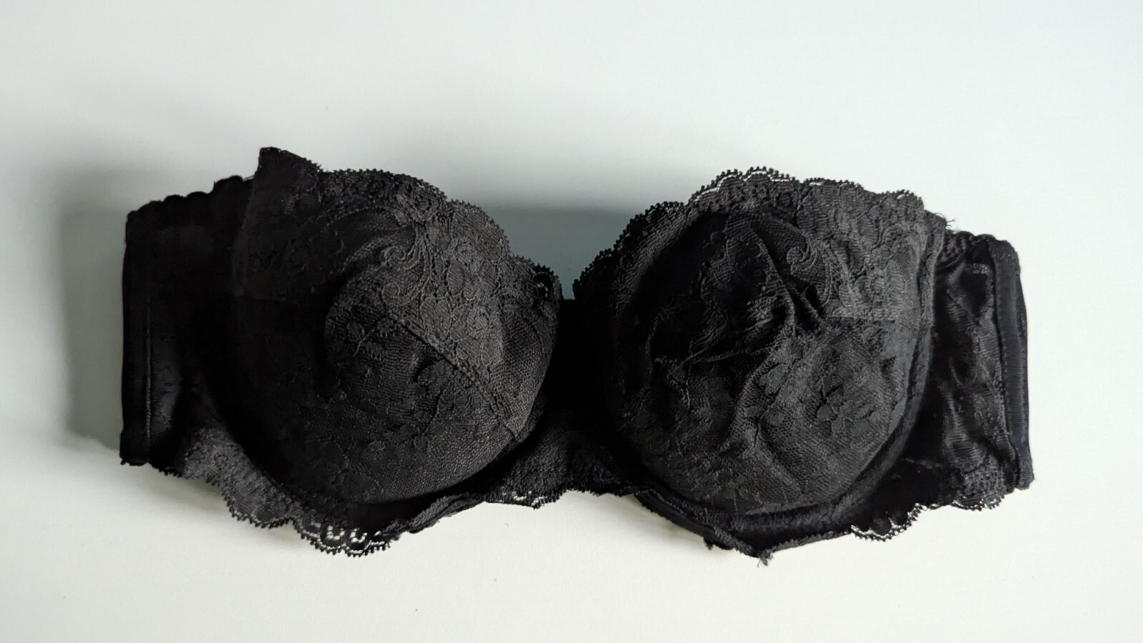 VTG Padded Lilyette Bra Size 34A Strapless Lace #0853 Wonder Miracle NWOT 1990s