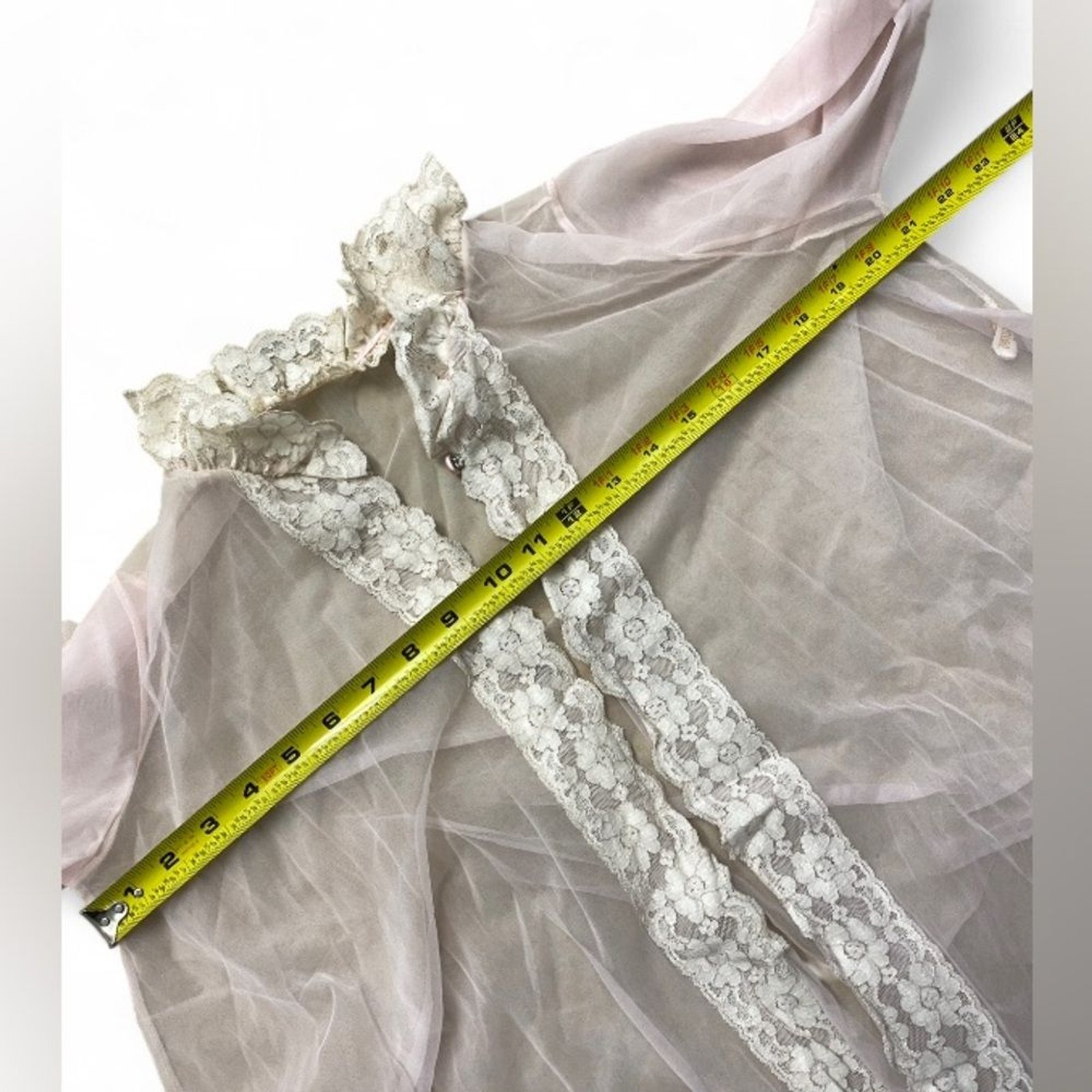 Vintage Festival Sabrina Carpenter Victorian Coquette Ruffle Lingerie Robe