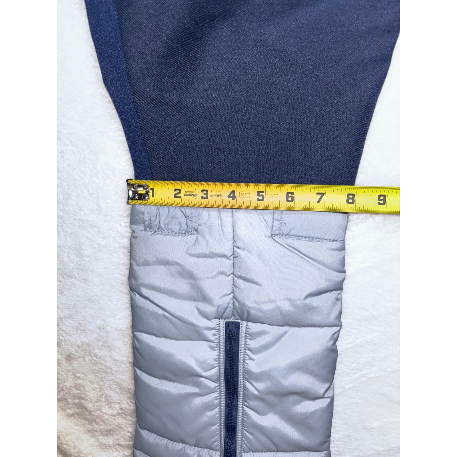 Vintage Roffe Ski Pants Womens 36 Regular Navy Blue Wool Blend Made in USA Retro