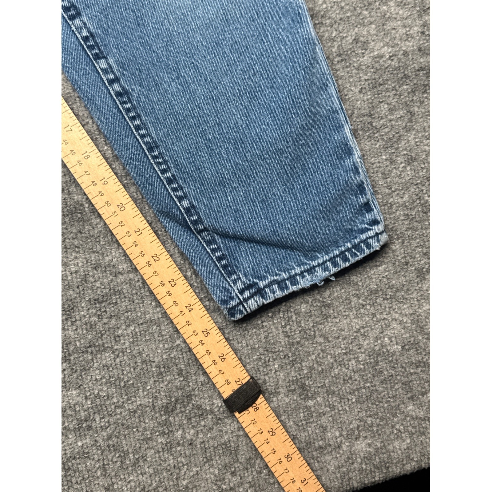 Vintage Lee Womens Jeans Size 16 Petite High Rise Tapered Denim USA