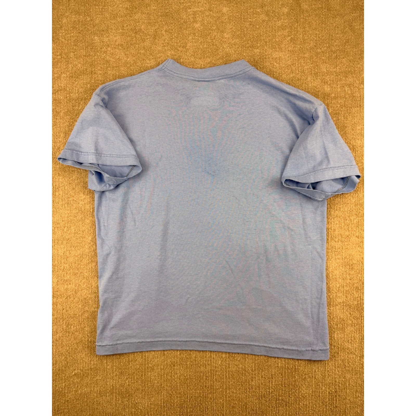Vintage Endless Designs Gardening Graphic T-Shirt Blue Sower of the Seeds L/XL