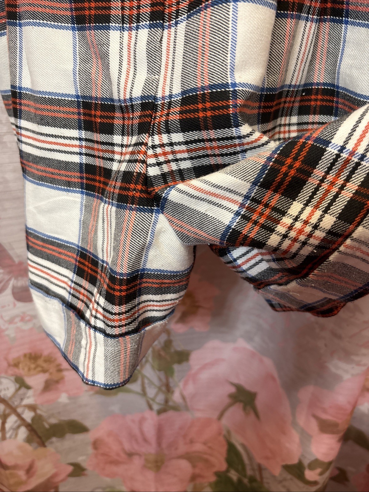 Vintage 90s SOSTANZA Plaid Pleated Romper W/Suspenders Tartan Pattern Sz 9