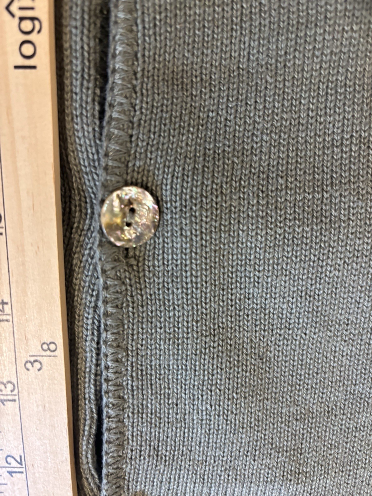 Kolor Way Hand Stitched Artistic Wine-Themed Cardigan Button Up Sweater Small