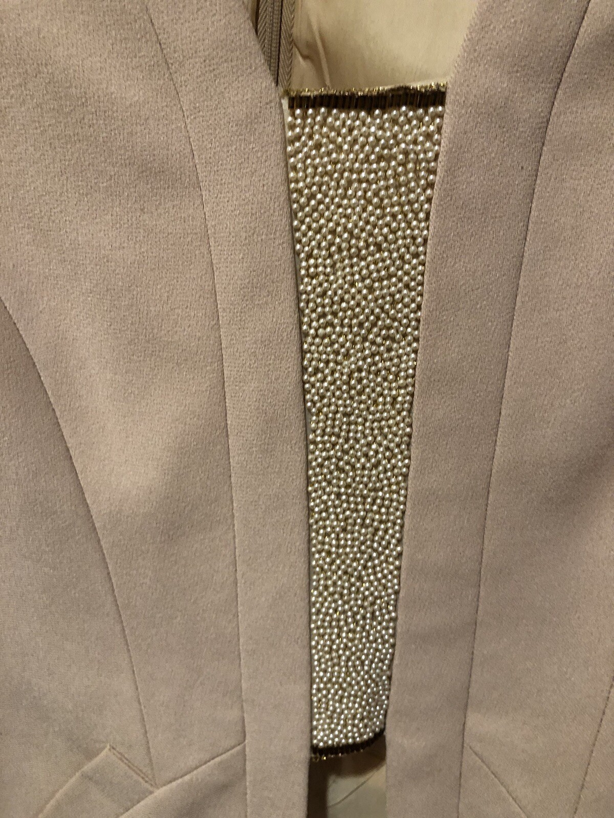 Vintage Kathryn Dianos For Neiman Marcus Beaded Top With Tiny Pearls EUC!!