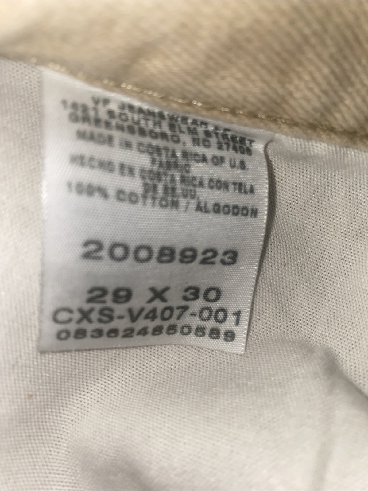 Vintage 80’s Lee Riders Jeans. Khaki Color. Size 29/30 USA. Cotton.