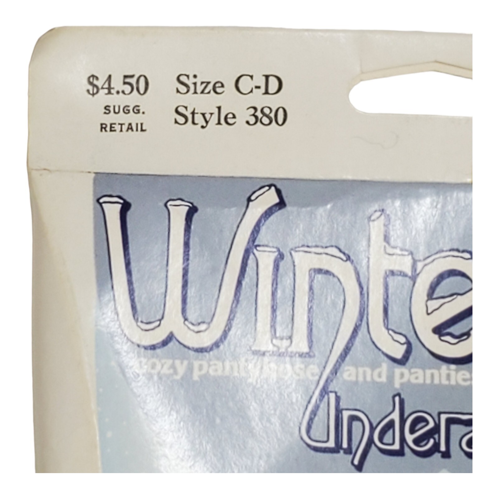 New Vintage 1983 Hanes Winteralls Underalls Pantyhose Brown Size C-D Style 380