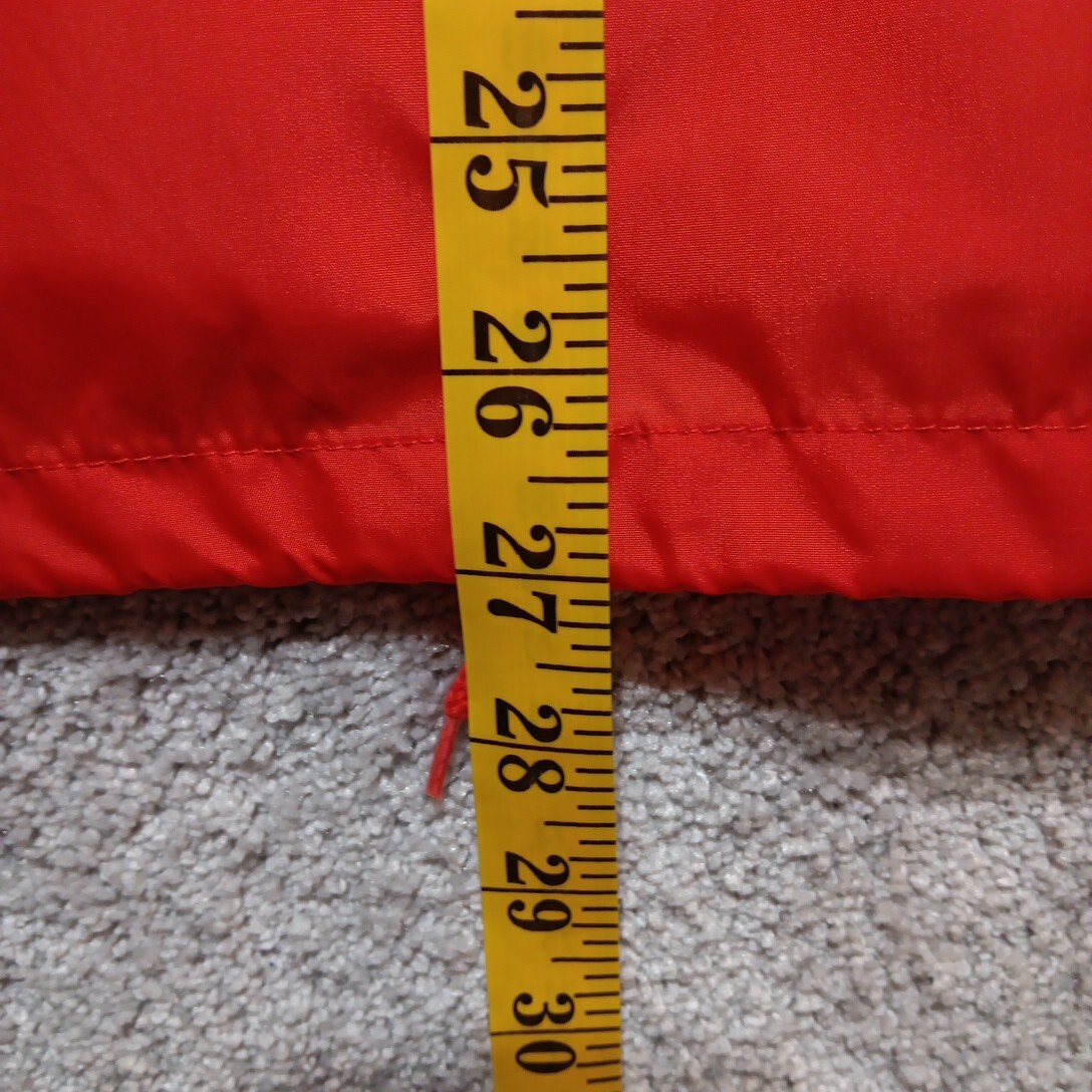 Vtg Woolrich Anorak Jacket Women’s M Red Full Zip Fold Away Hood Y2K Retro 80s