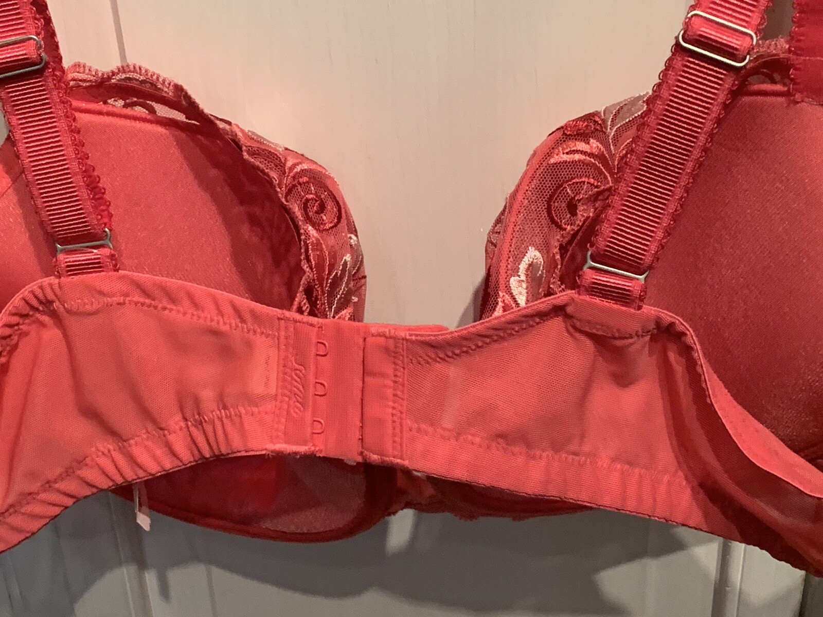 VINTAGE SOMA HONEYSUCKLE SENSUOUS LACE BALCONETTE UW BRA ~ SIZE 42D ~ FINAL