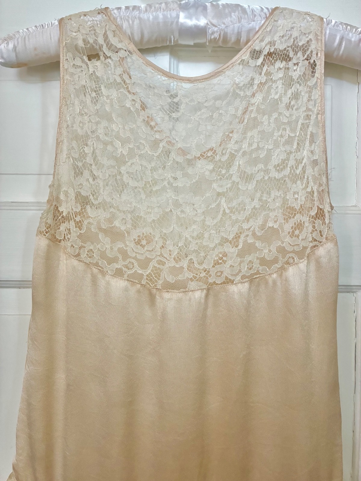 Antique/Vintage c 1929 Wedding Dress plus original photo