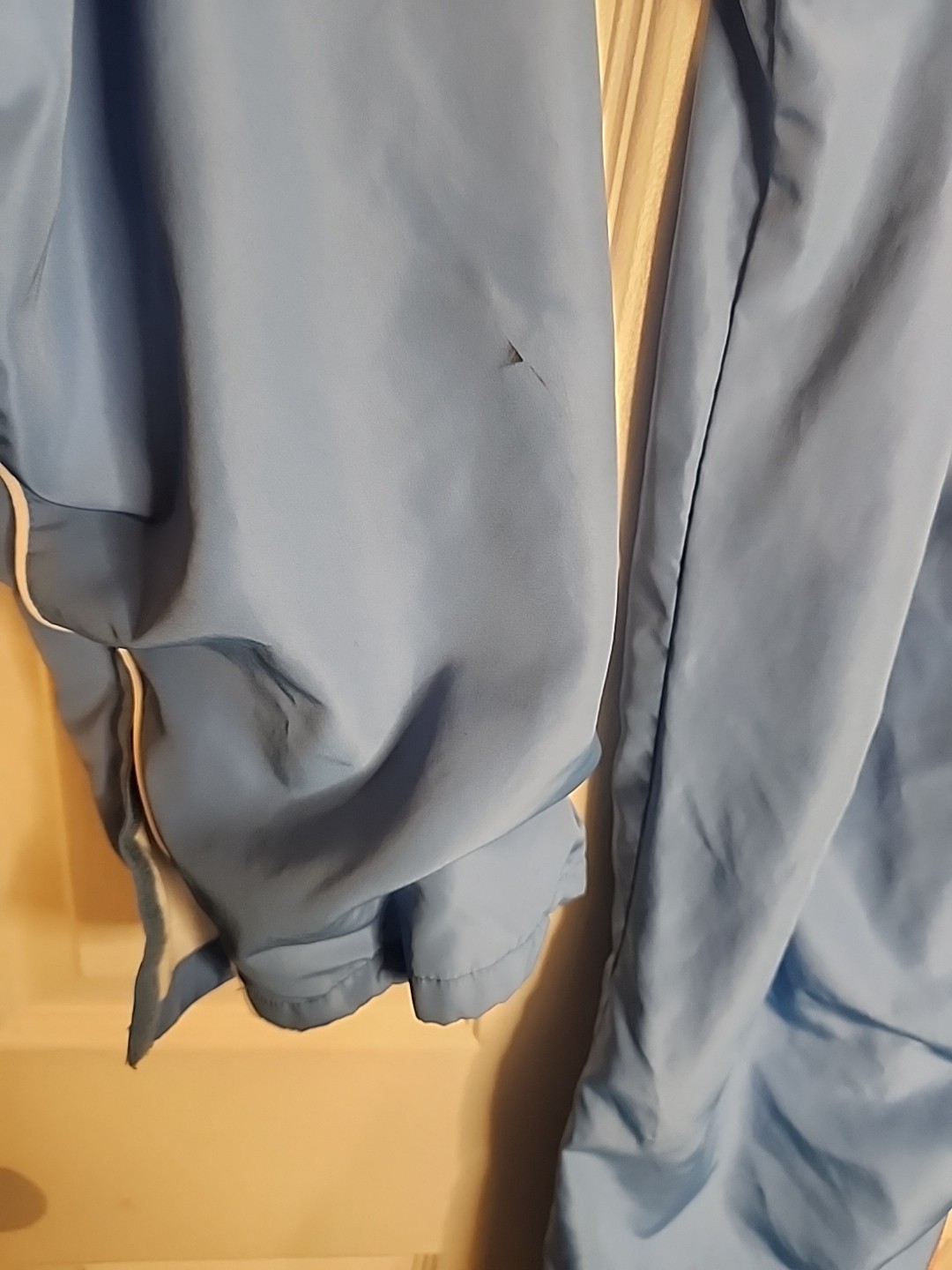 VINTAGE Classic Elements Windbreaker Pants M 10/12 Medium Track Blue y2K 90s