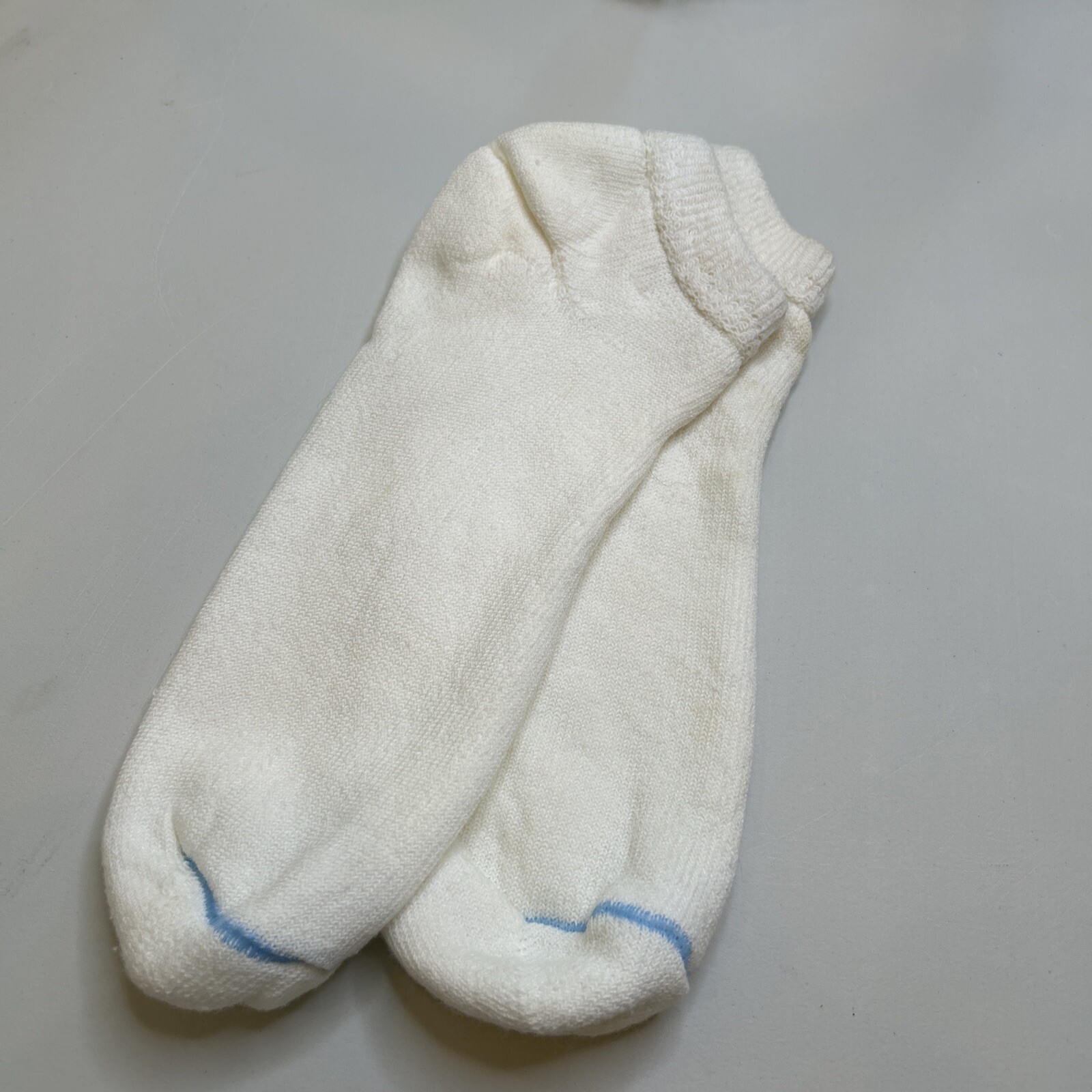 VTG Ladies Socks Acrylic Blend Low Cut Garry’s Brand NOS 70’s 80’s White Ankle.