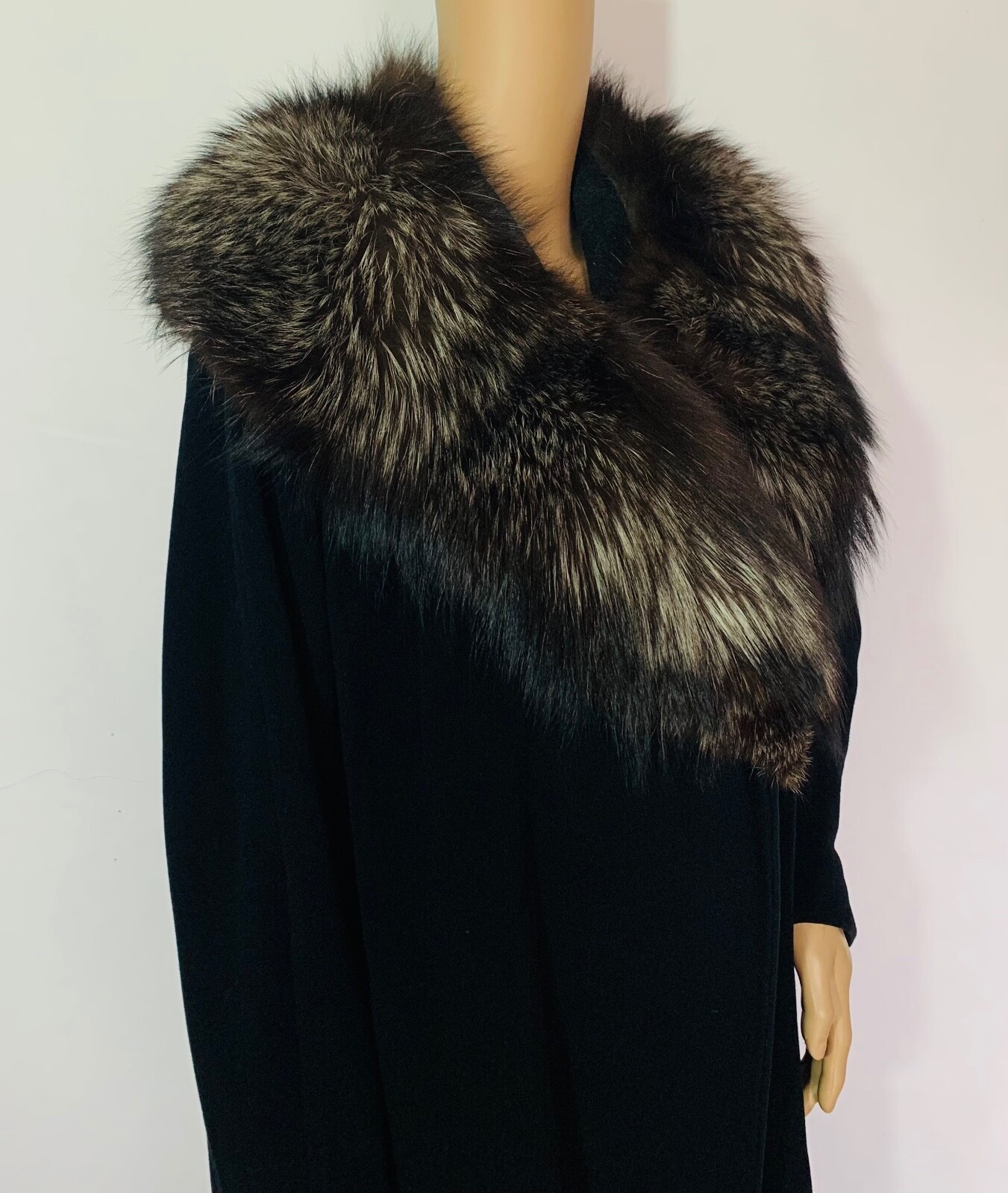 Vtg LILLI ANN Blin & Blin FABULOUS FRENCH WOOLEN SWING COAT Paris/San Francisco