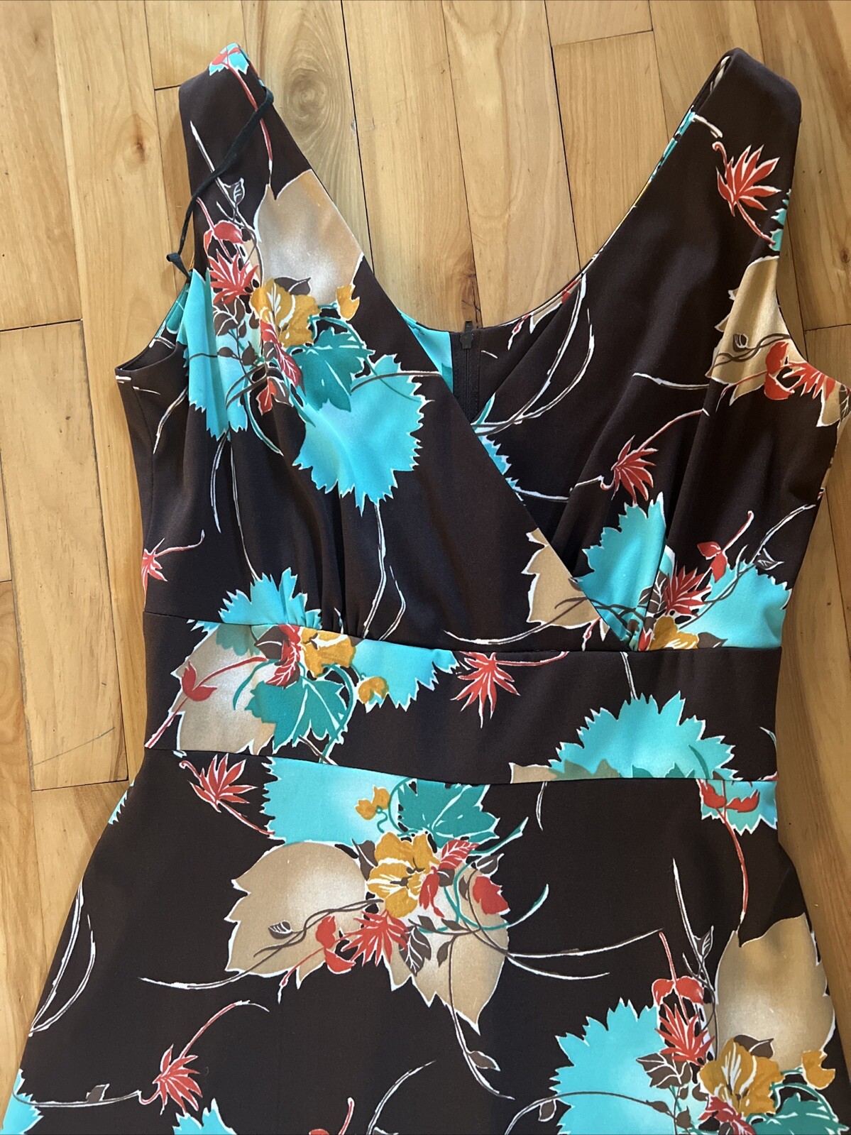 C.M. Courtney Vintage Maxi Dress & Cropped Wrap Jacket USA Made Women’s 9/10