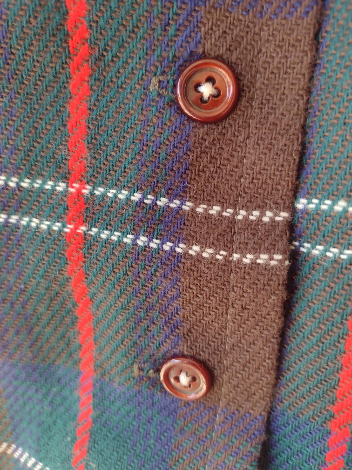 Vintage Preppy 70s Summit Of Boston Plaid Wool Skirt Heritage Dark Academia Sz S