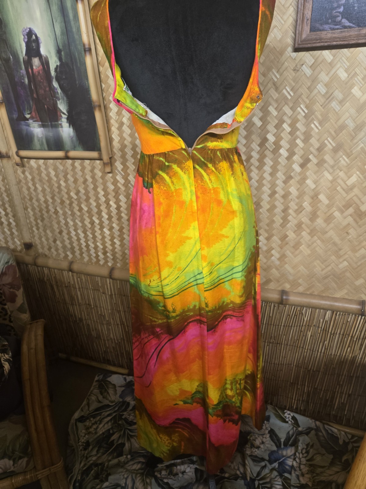 Vintage Waltah Clarke Shirt And Dress Honeymoon Set w1131