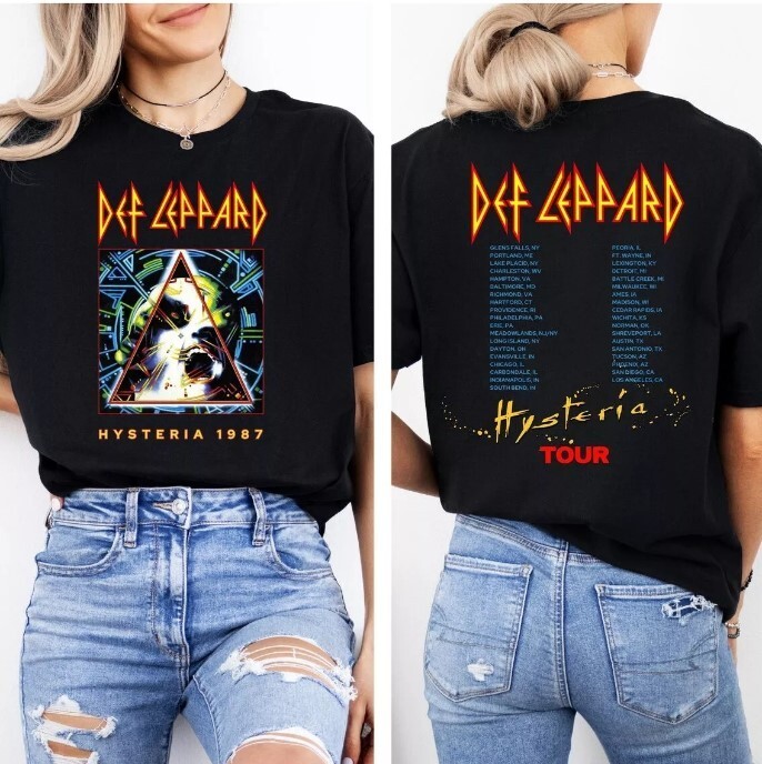 Def-Leppard And Journey Summer Stadium Tour 2024 Shirt, Rock Music Shirt