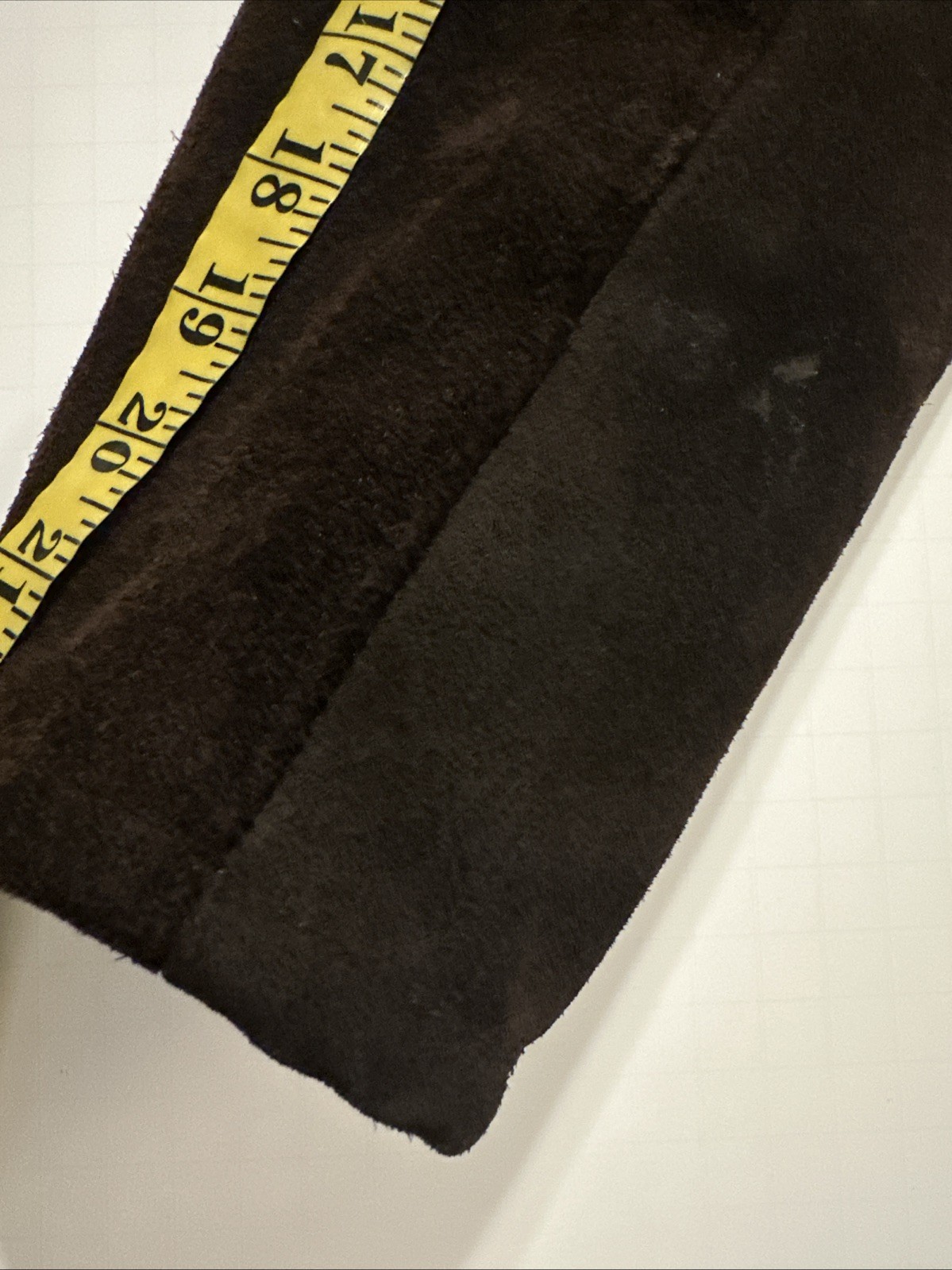 Vintage A&F Originals Abercrombie Fitch Long Suede Coat Dark Brown Penny Lane
