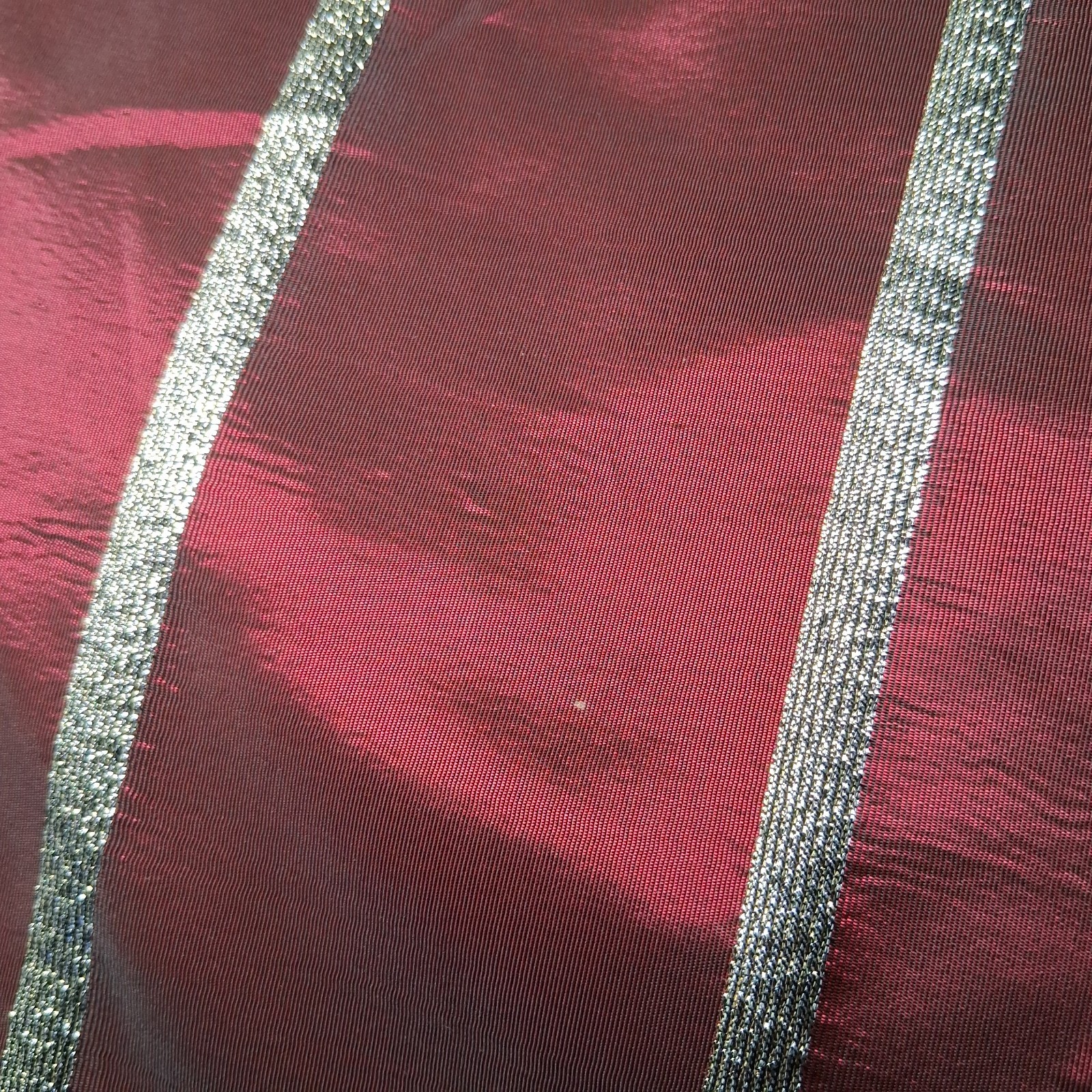 Vintage Jessica McClintock Gunne Sax Dress 13/14 Black Velvet Burgundy Gold Bow