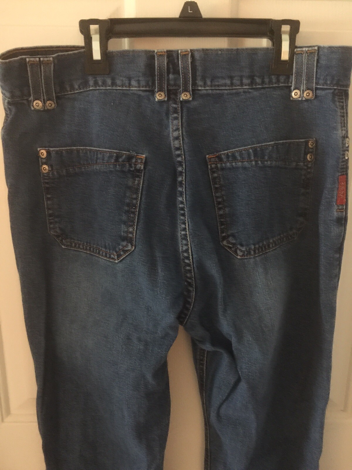 Zena Jeans RN15863 Two Button Waistband-Slight Boot Cut