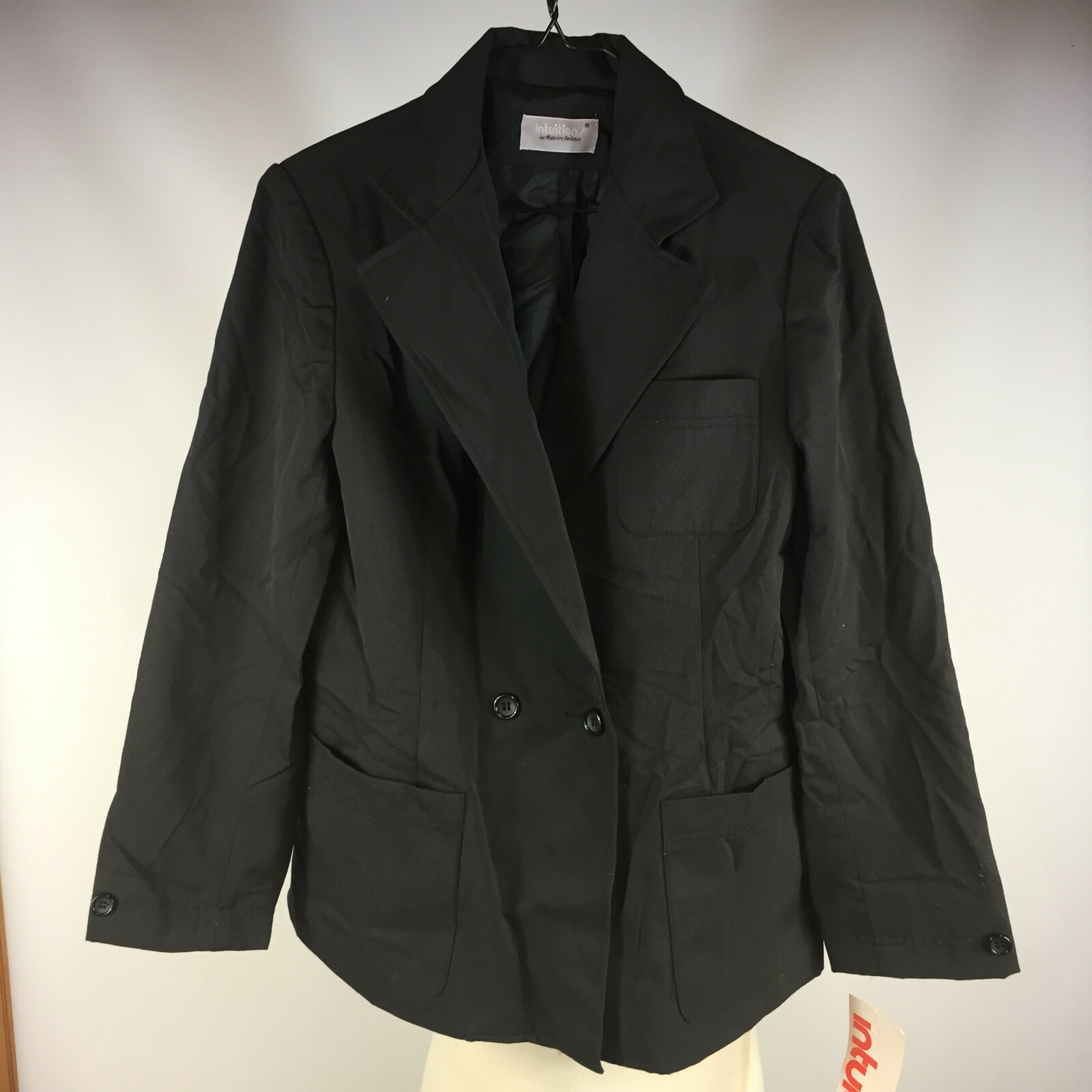 NOS Deadstock Vintage 70s 80s Double Breasted Womens Blazer Sports Coat Jacket