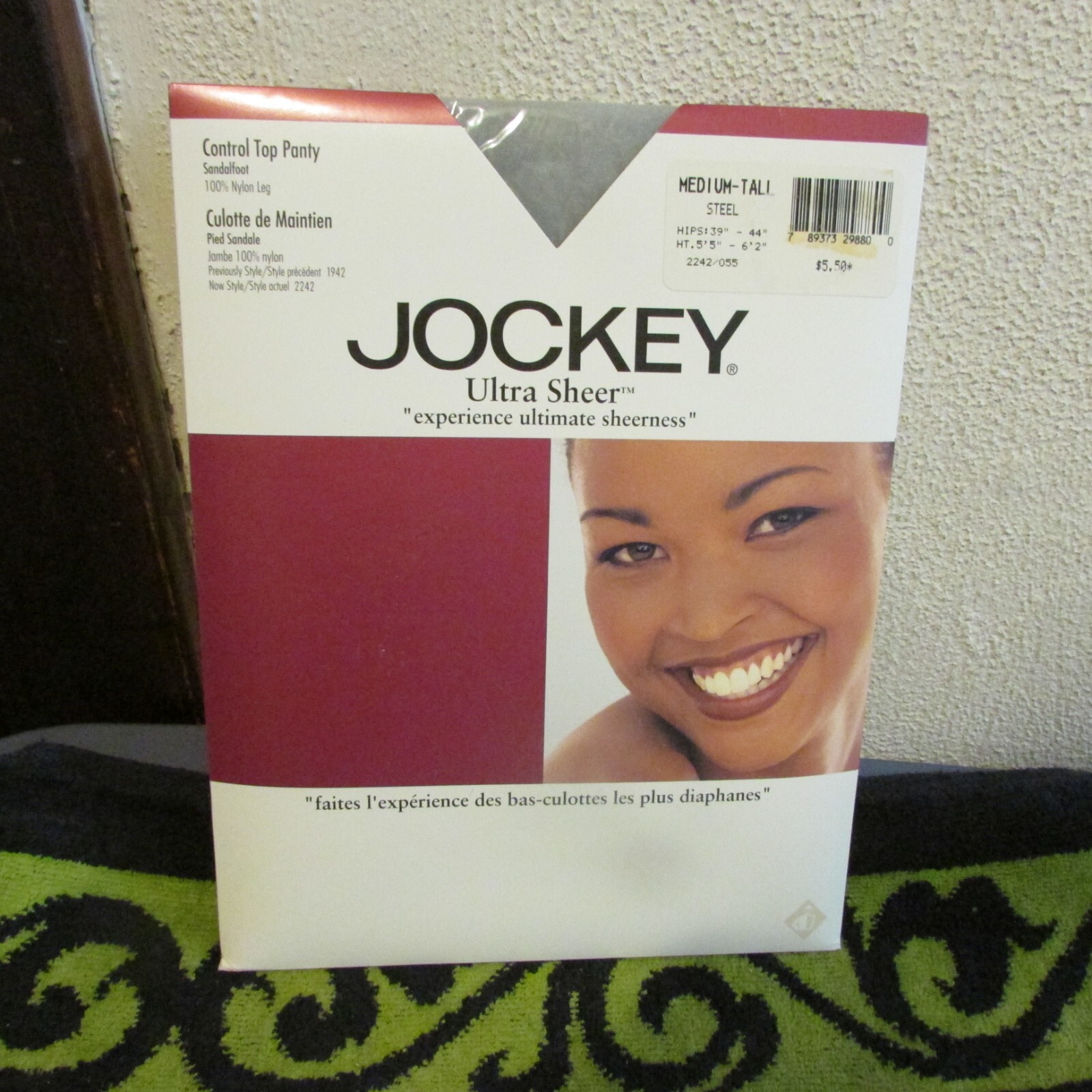 ** 6 New Pairs. Women’s 1990’s Jockey Pantyhose Size Med-Med Tall. 6 Colors. **