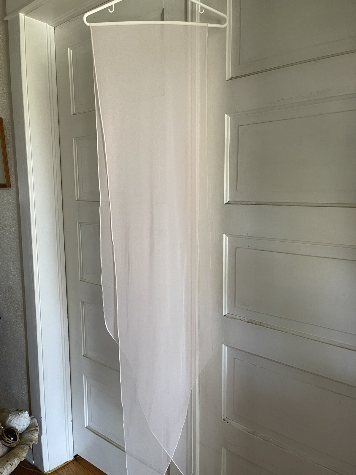 Vintage Jill Richards Pale Pink Chiffon Dress For Montaldos