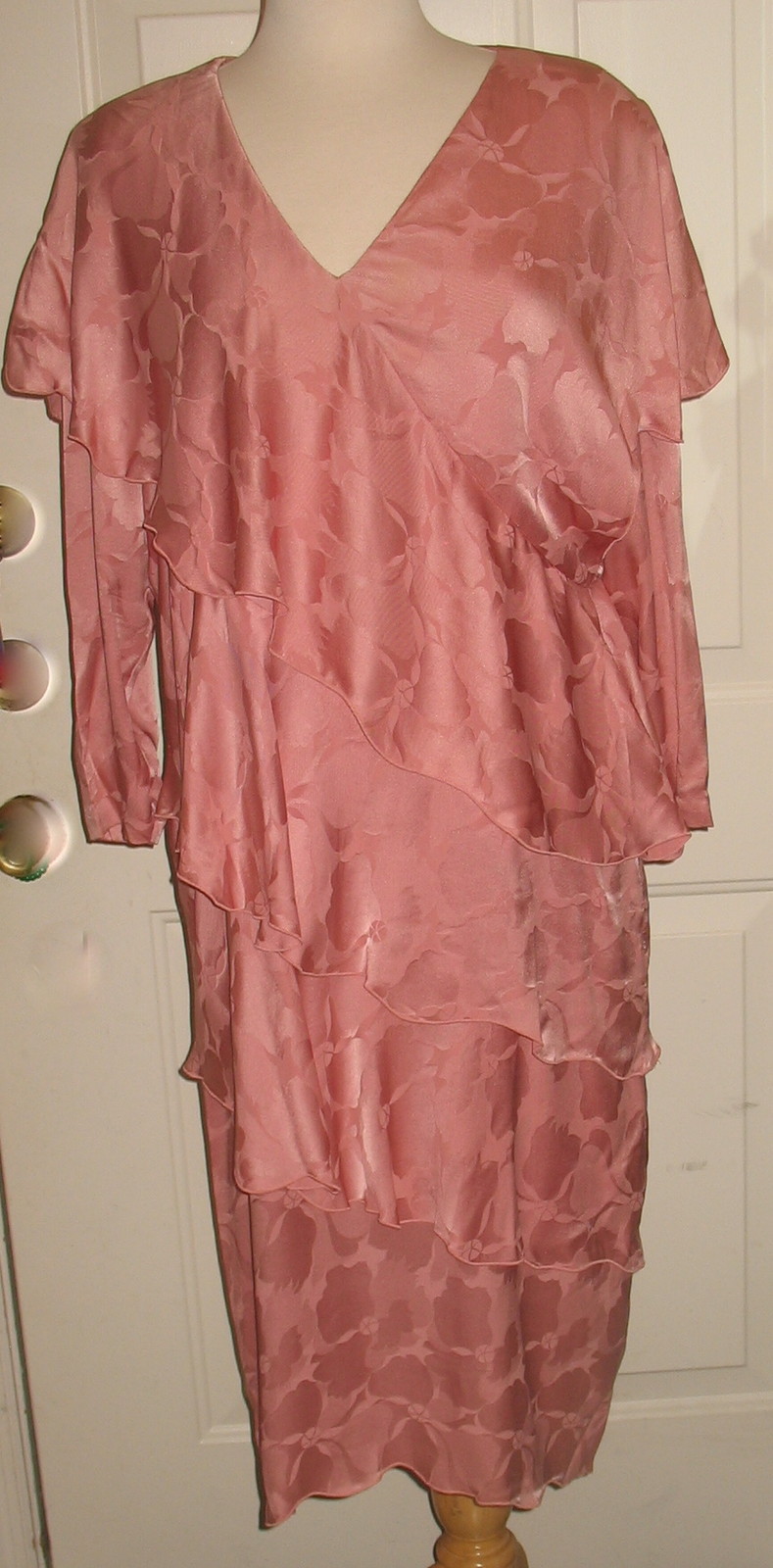 VINTAGE HOLLY’S HARP TIERED TULIP FLAPPER LAYERED DRESS – MEDIUM 10/12