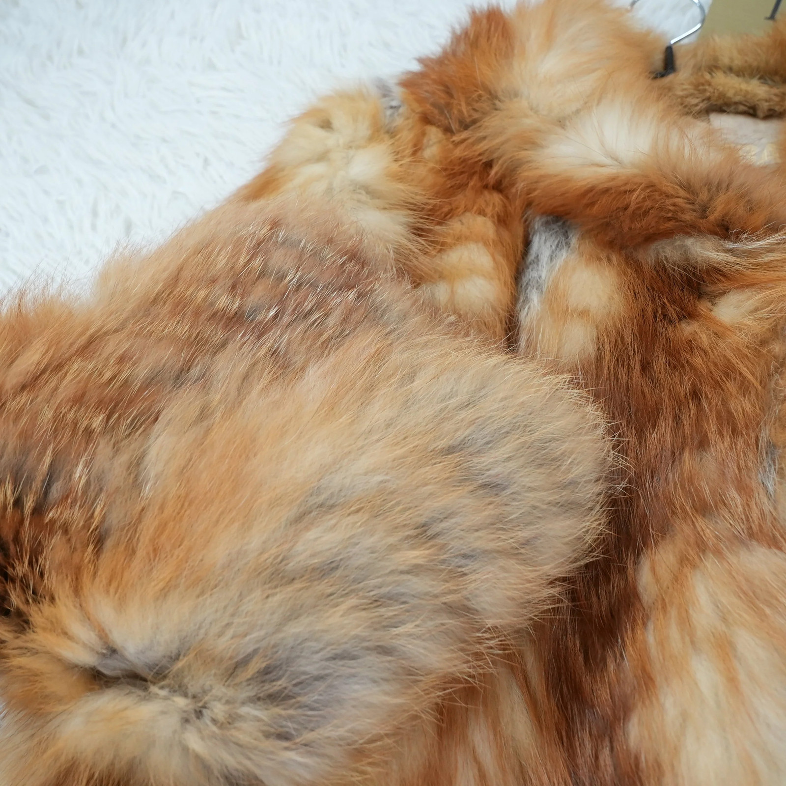 Red Fox Fur Coat EMBA – Genuine Vintage Fur From Japan