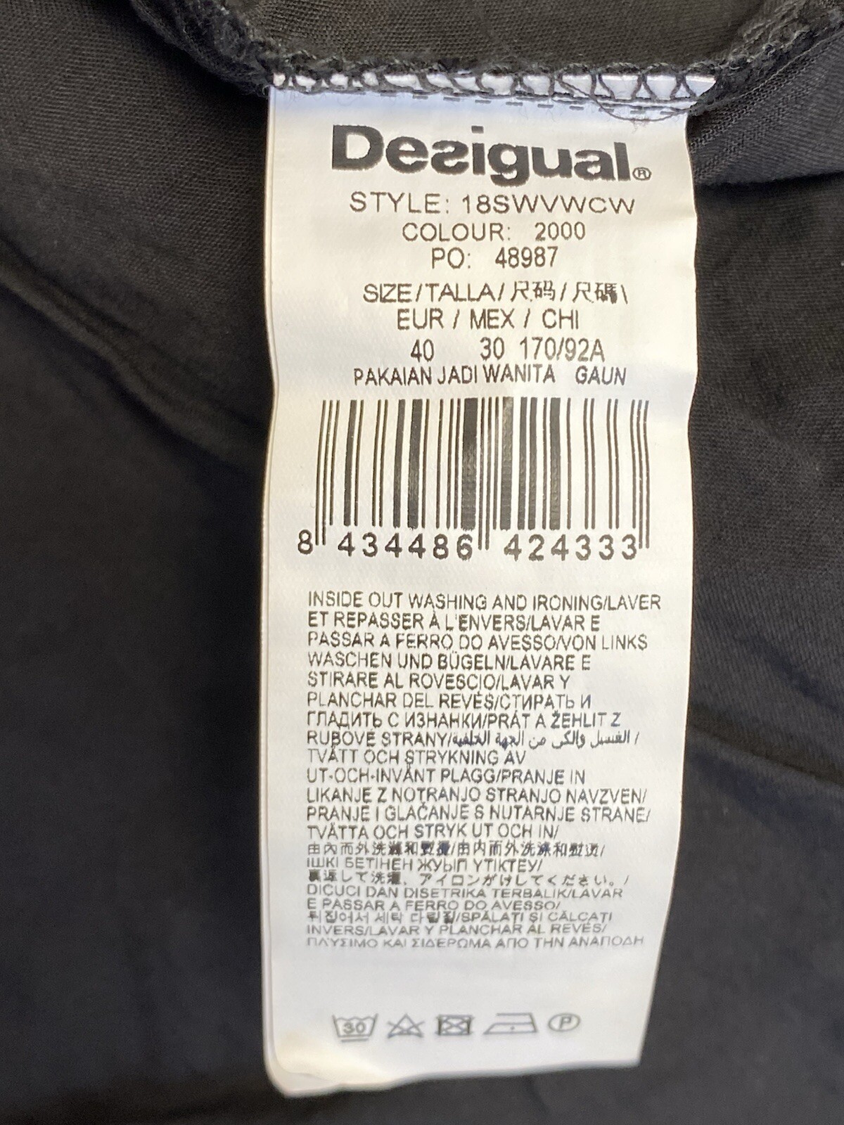 DESIGUAL WOMEN’S DRESS WOMAN VINTAGE JHD11187