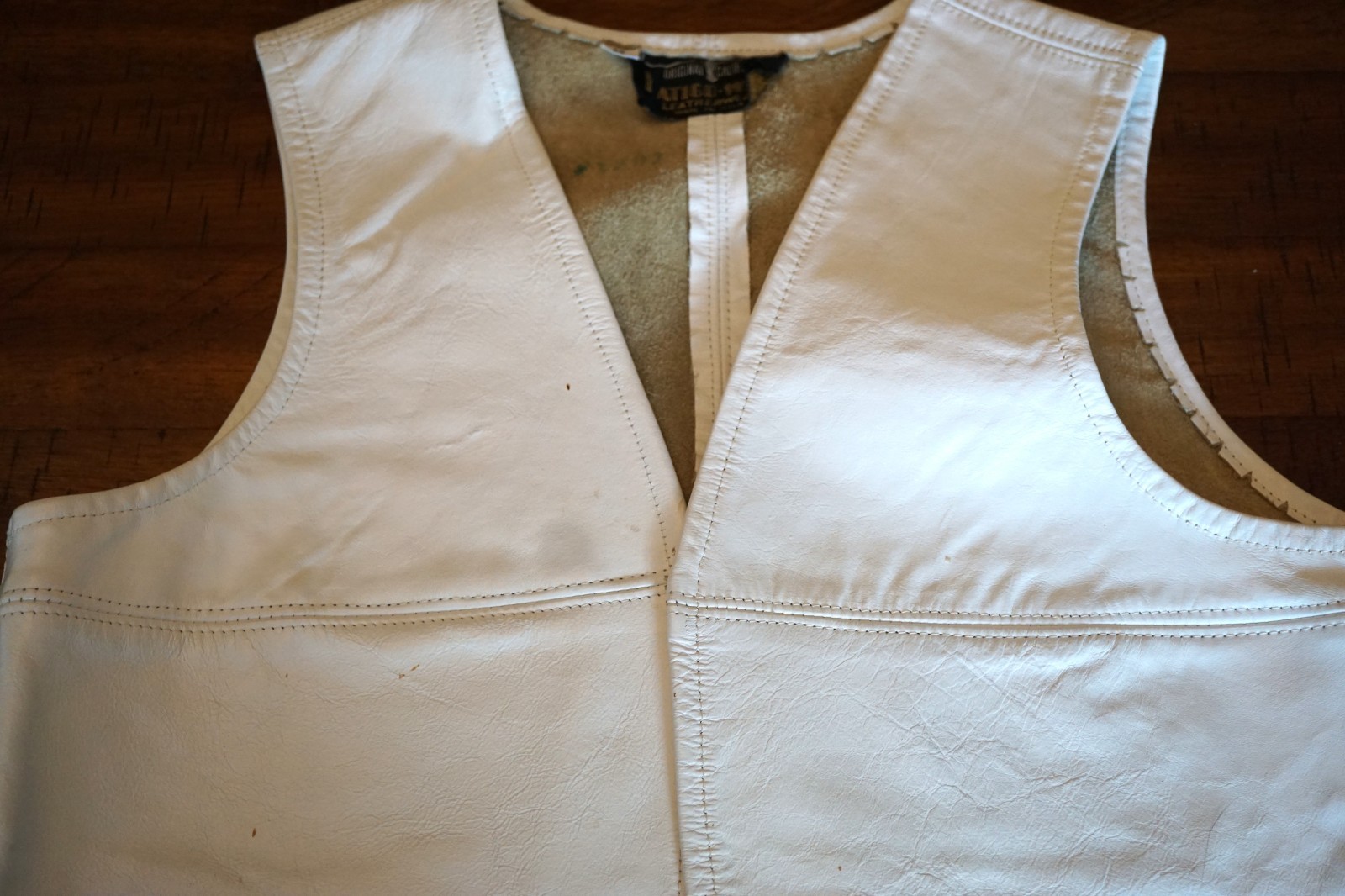 Vintage 1960s Latigo West California Leather Skirt & Vest Set – Pristine!