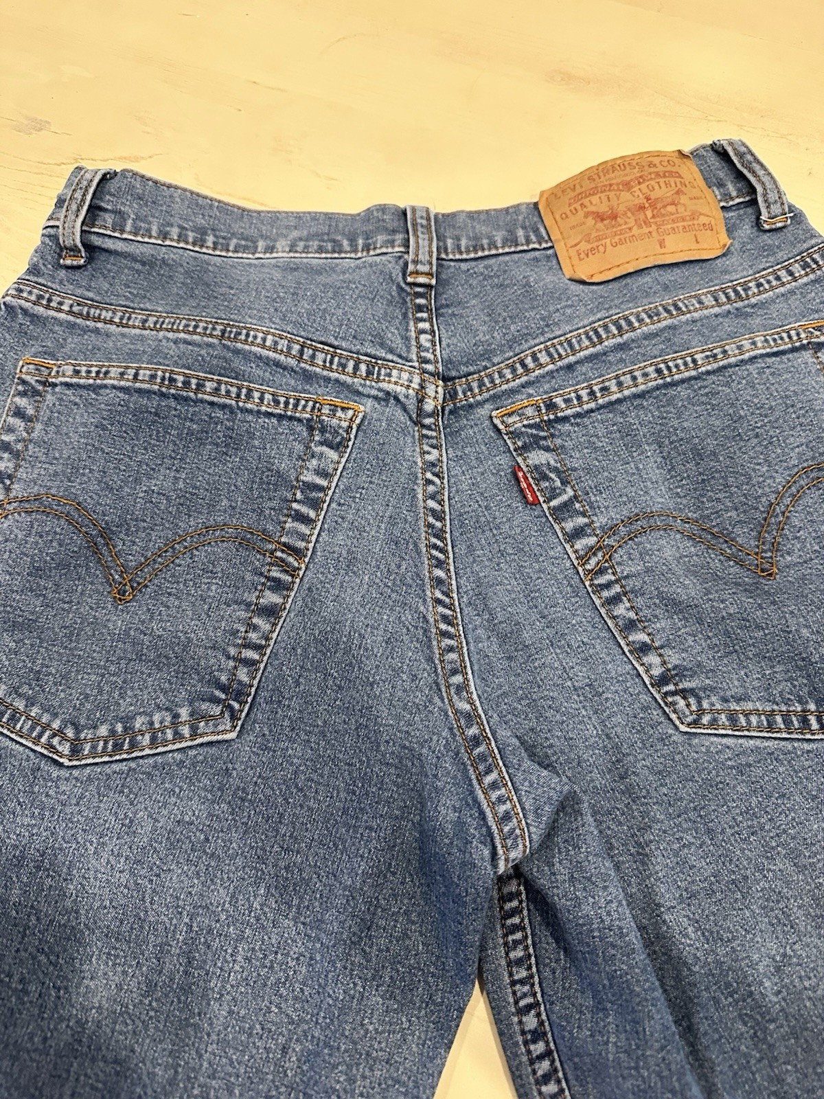 Vtg Y2K Womens 12 M ( 29X30 ) Levi’s 550 Relaxed Fit Tapered Leg Denim Jeans