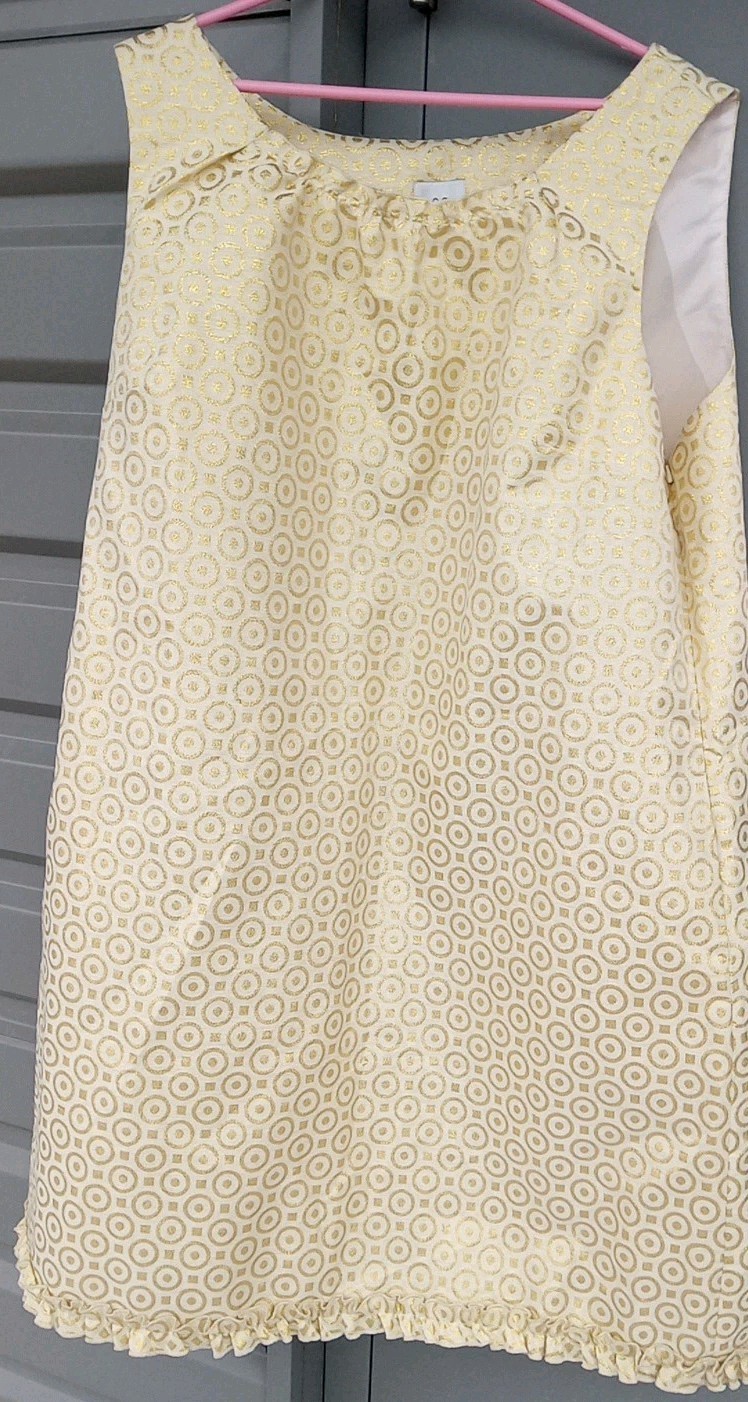 Vintage 90’s Sarah Campbell Tafetta Pullover Dress Size 22, New With Tags!