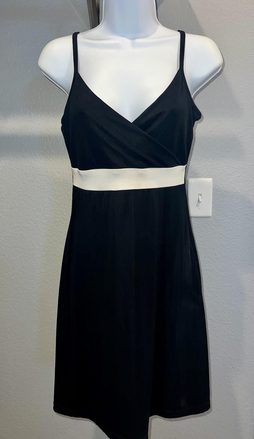 Vintage Byer Too! California Black Cocktail Dress, Size Medium, Made in USA