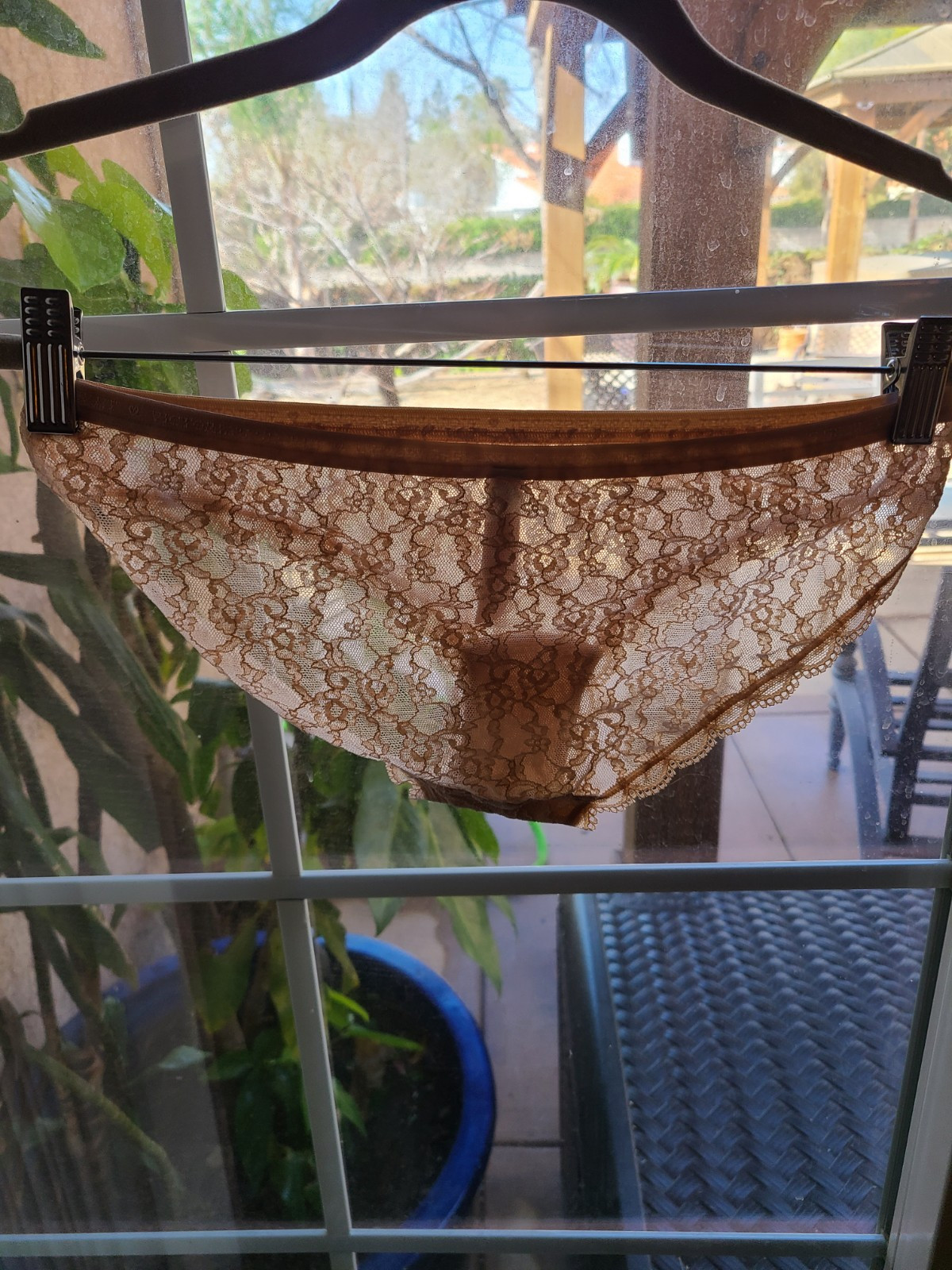 Vintage Victorias Secret Lace Low Rise Bikini