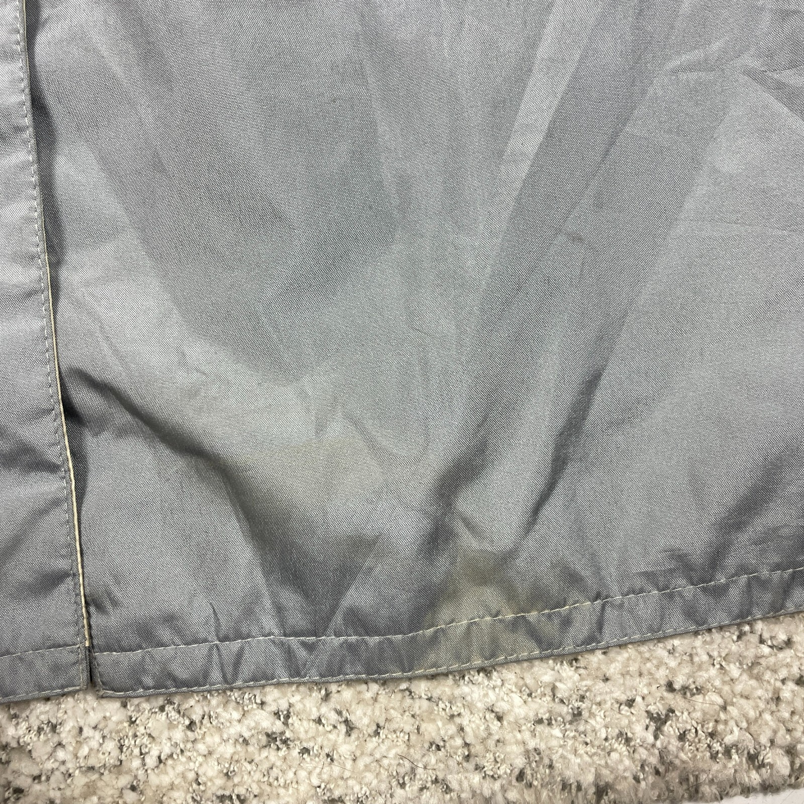 VTG Raincoat Women 12 Jan Robert Trench Rain Coat Jacket Silver Made In England