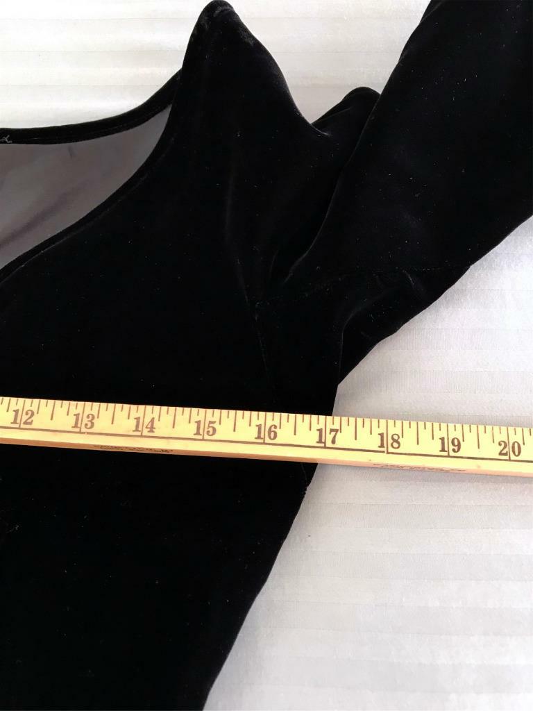 Darling Vintage SUZY PERETTE Dress ~ Black Velvet and Tafetta ~ 1950s