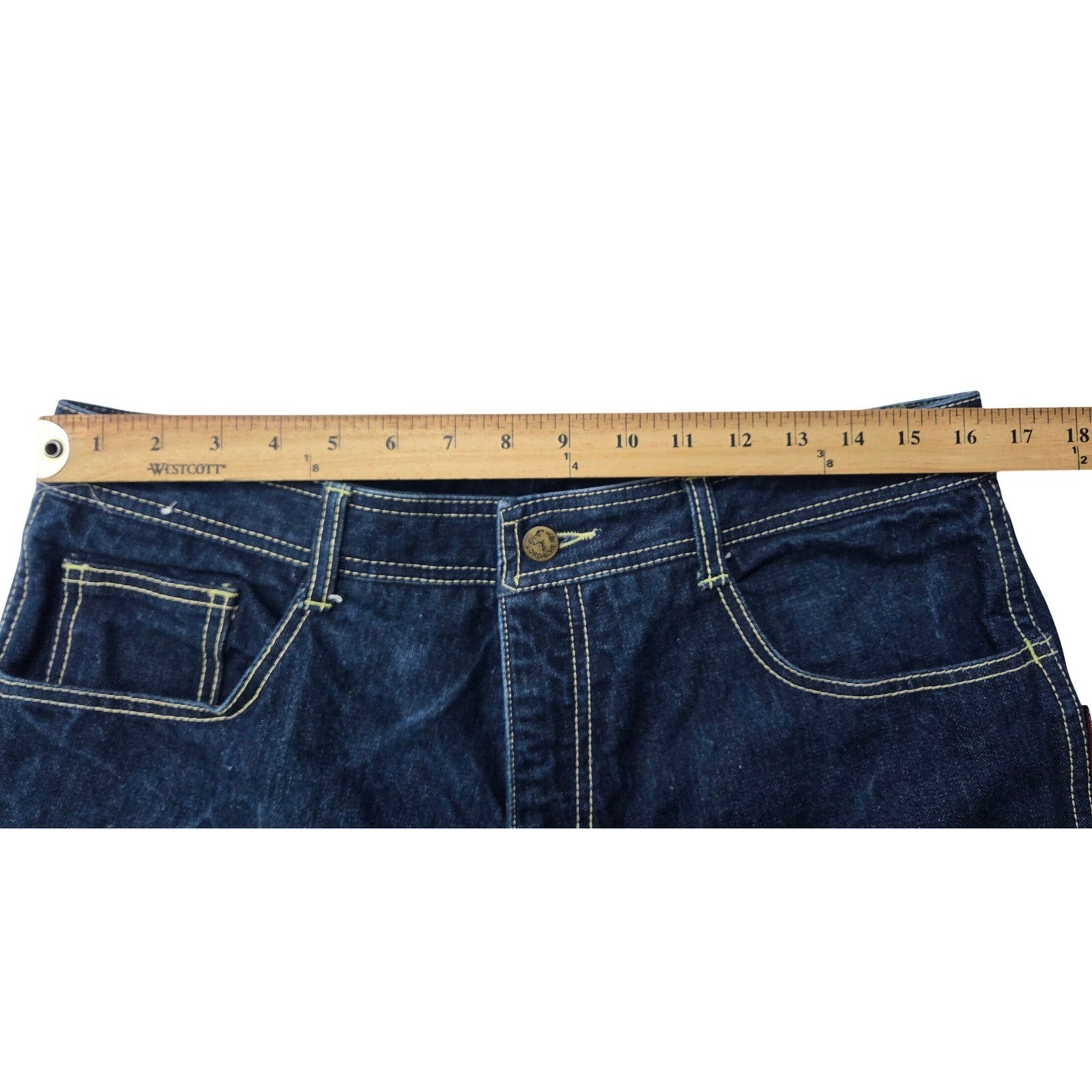 Vintage Jordache High Waist Jeans Dark Wash 80’s Horse Head W32 L27