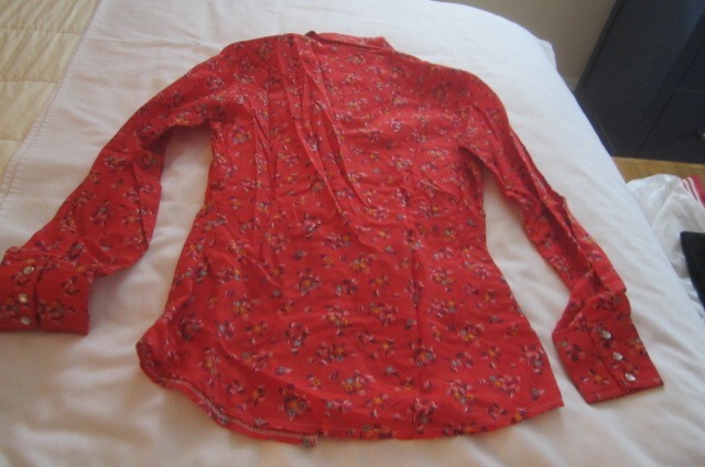 Vintage Women’s Size 32 Lady DJ Dickson Jenkins Red Western Shirt