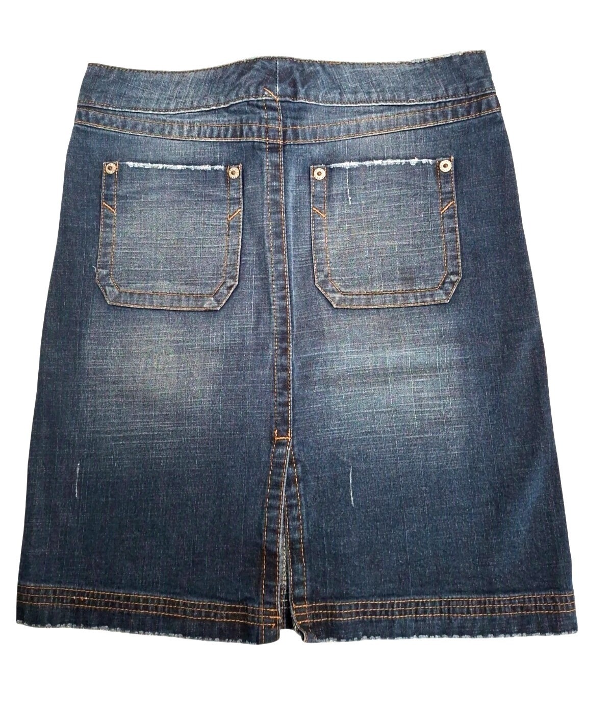 Blue Asphalt VTG Blue Jean Denim Skirt Sz 3 Juniors