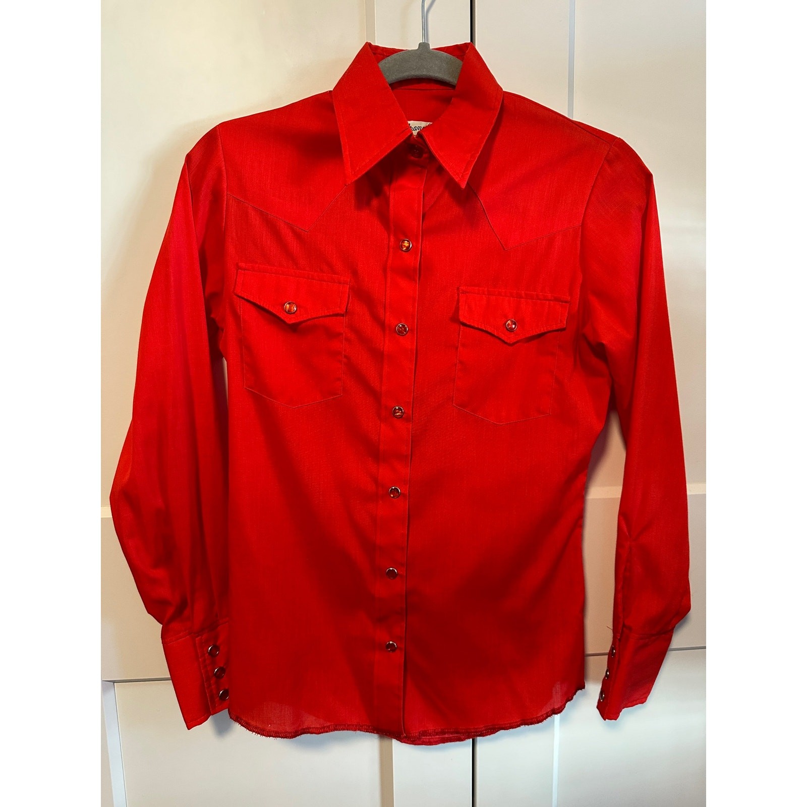 68. Vintage Wrangler for Women shirt; size 9/10