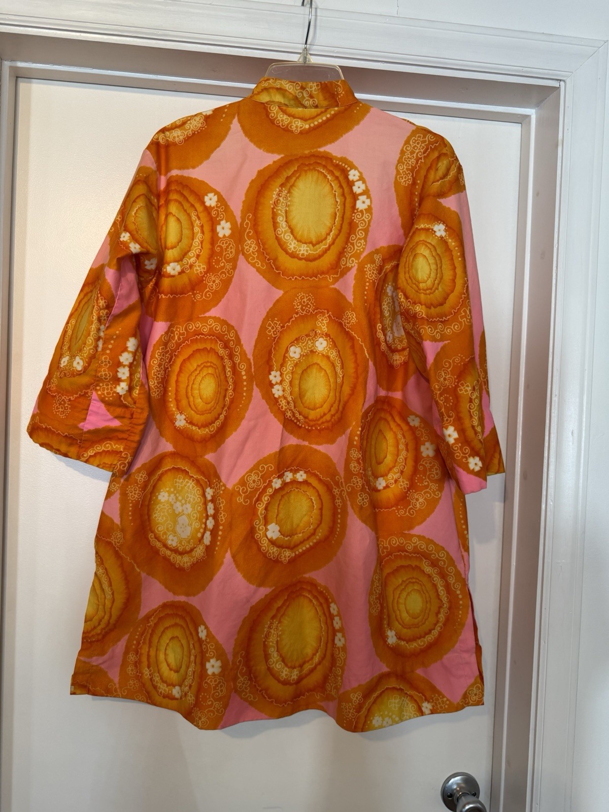 Vintage Catherine Ogust Penthouse Gallery Pink Dress No Sash