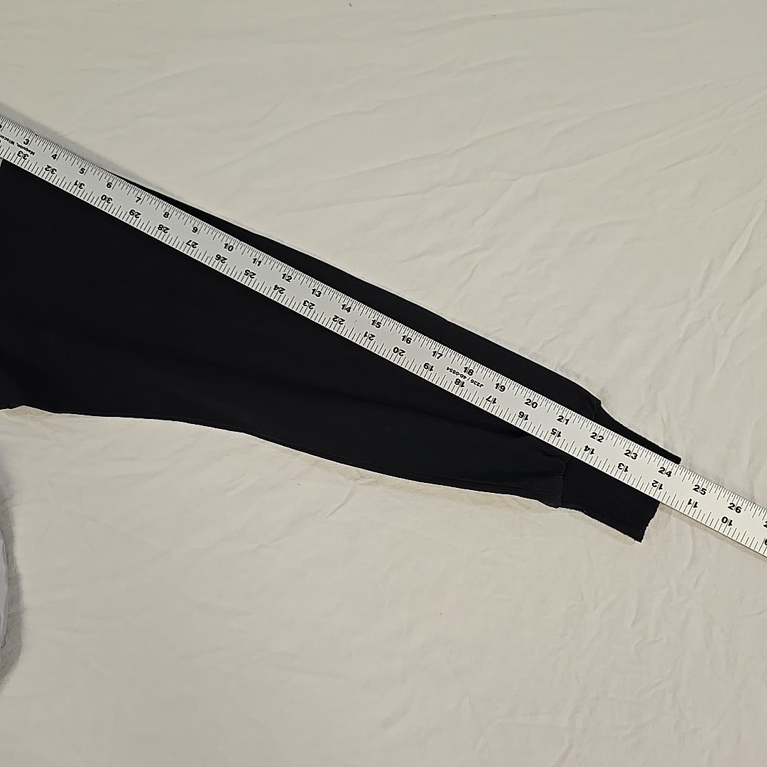 Vintage Sergio Valente 80’s Zipper Sleeve Shirt Size Medium Black Gray