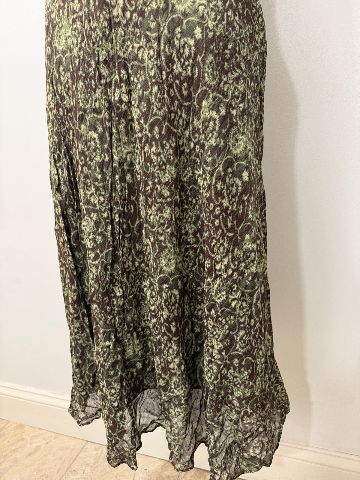 Vintage Y2K Lizzie McGuire V Neck MIDI Dress floral BRATZ Bodycon Retro 90s hip