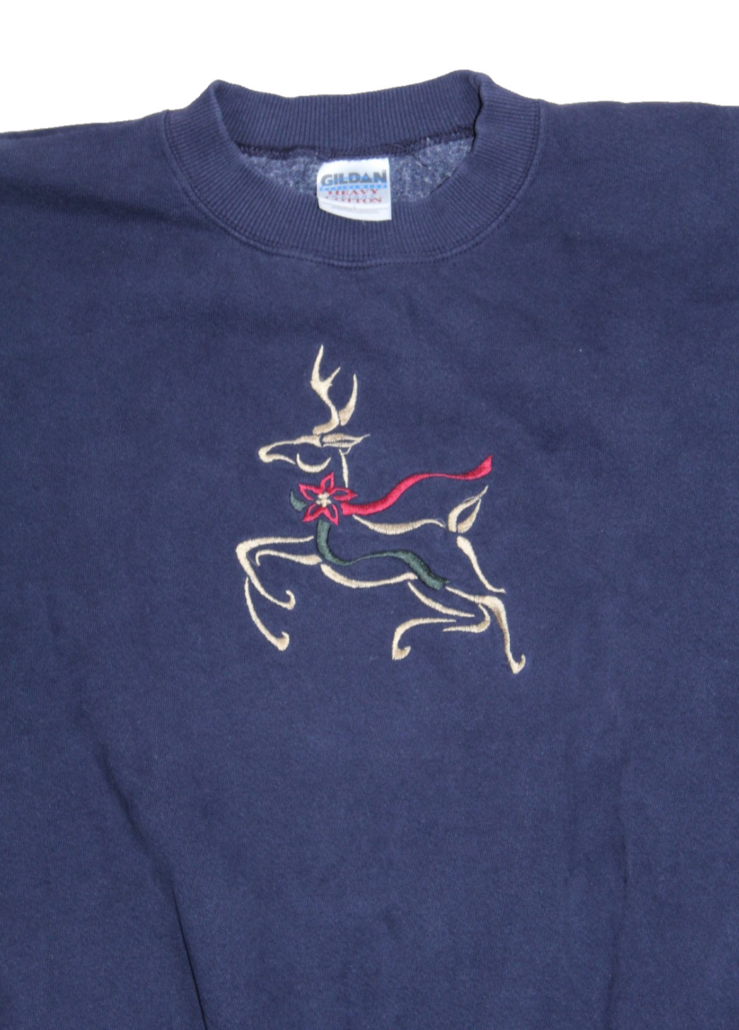 Vintage 90s Rudolph Red-Nosed Reindeer Christmas Sweatshirt Holiday Adult Large