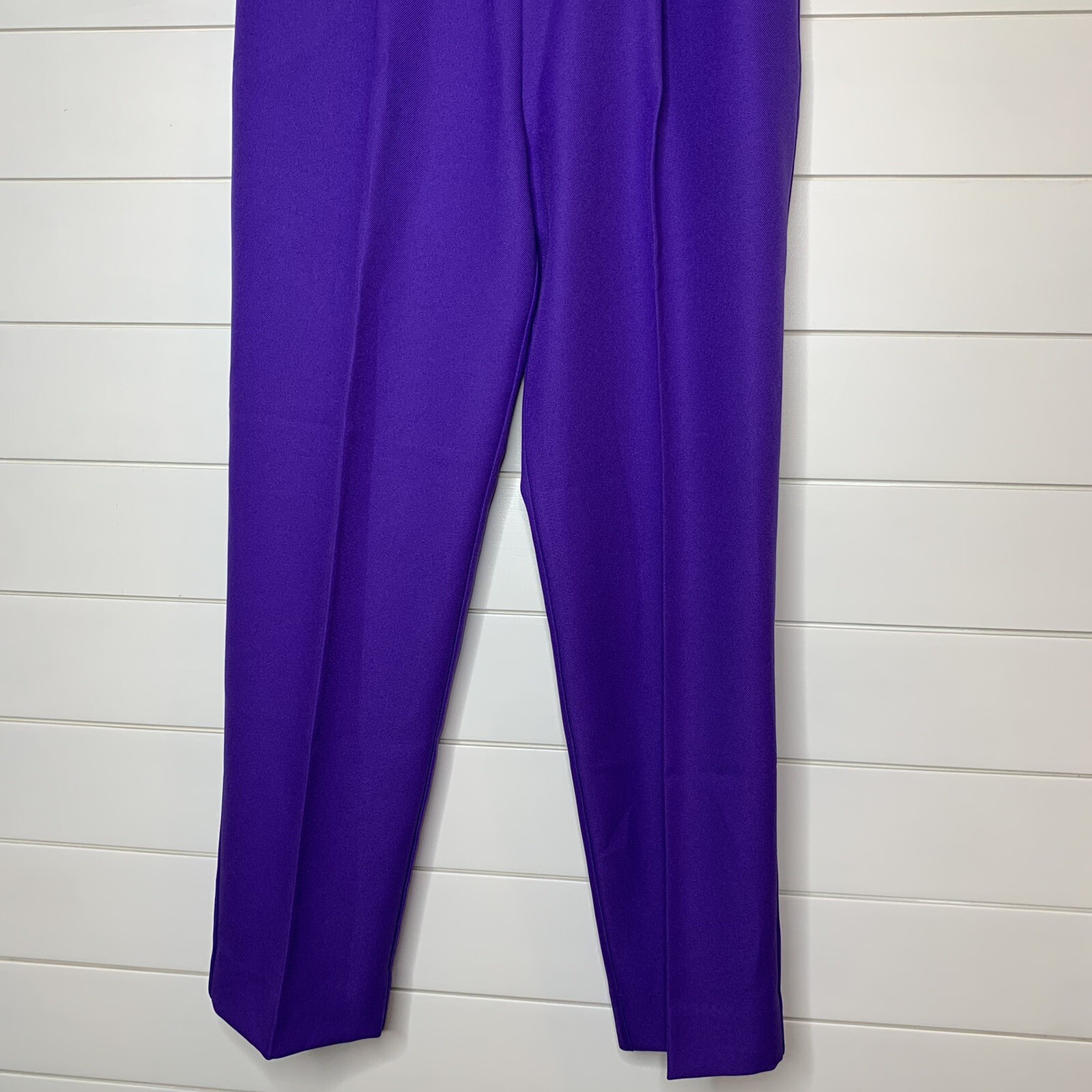 Vintage Queen’s Way to Fashion Pants Size 10* Purple High Waist 90s 80s USA Made